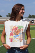 Football Collage Tank