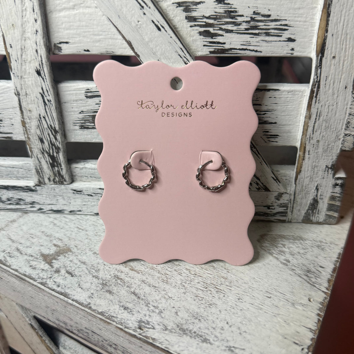 Silver Twirls Earrings