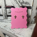 Faith/Cross Stud Earrings