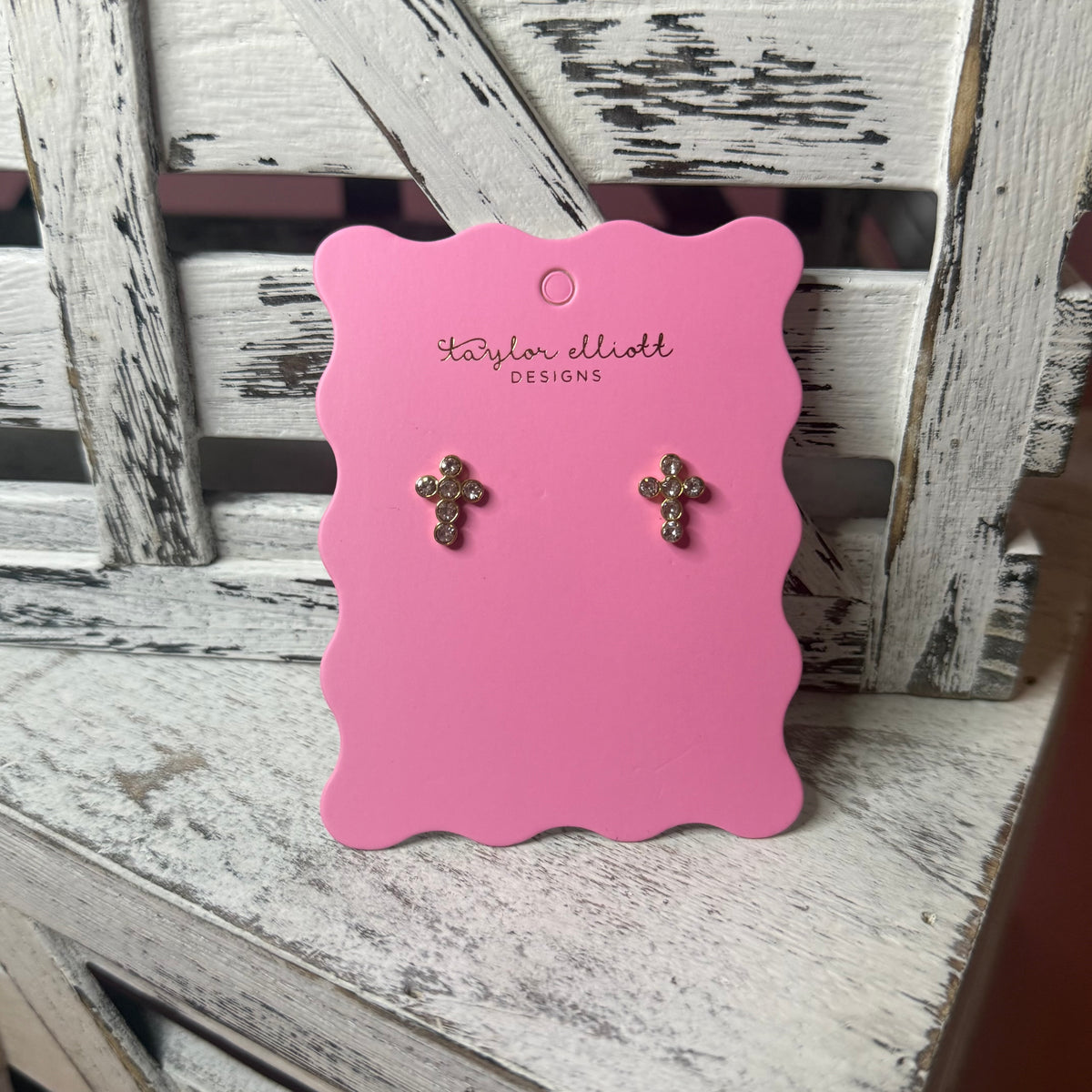 Faith/Cross Stud Earrings