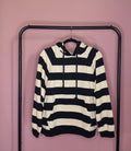 Out & About Striped Hoodie