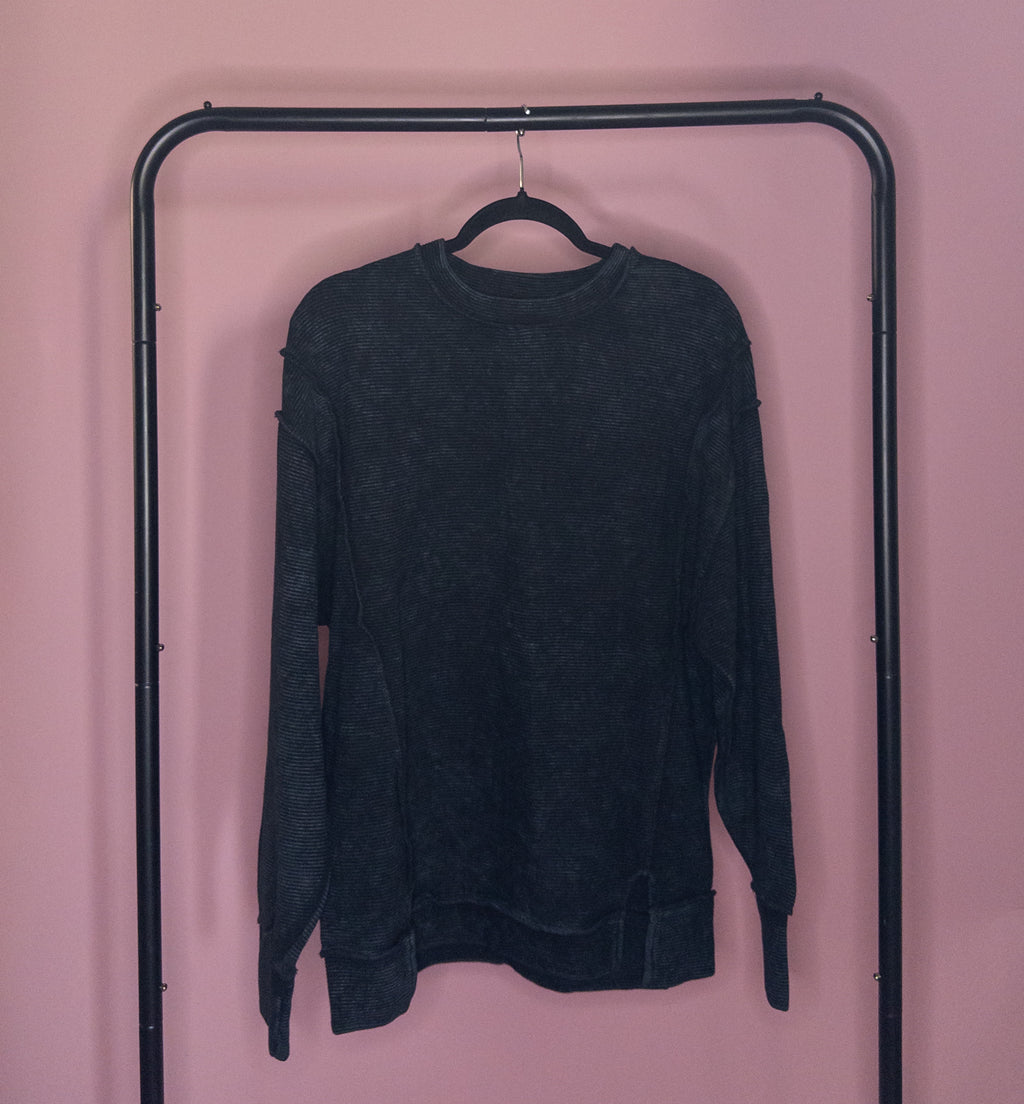Easy Days Acid Wash Pullover