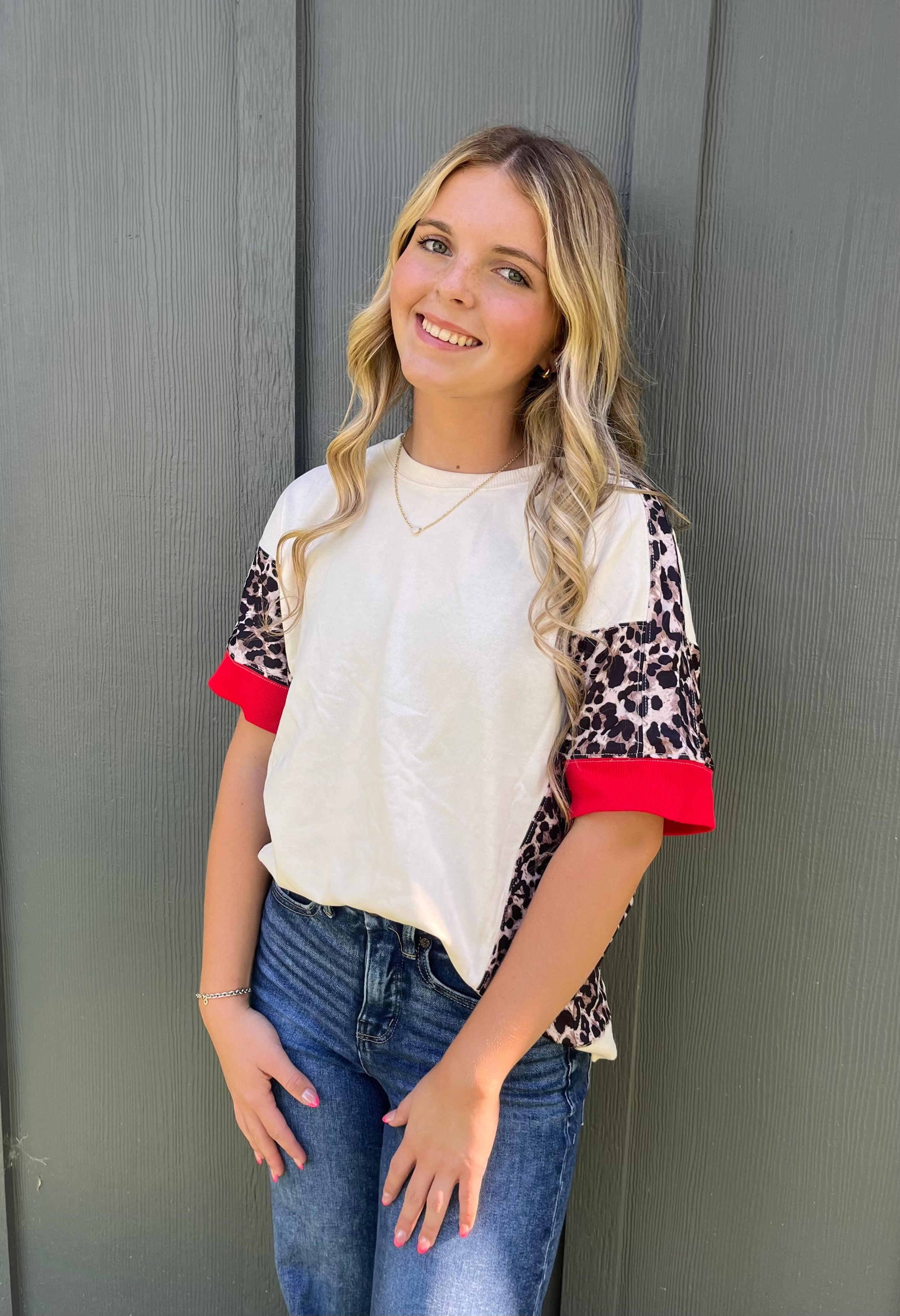 Safari Chic Top