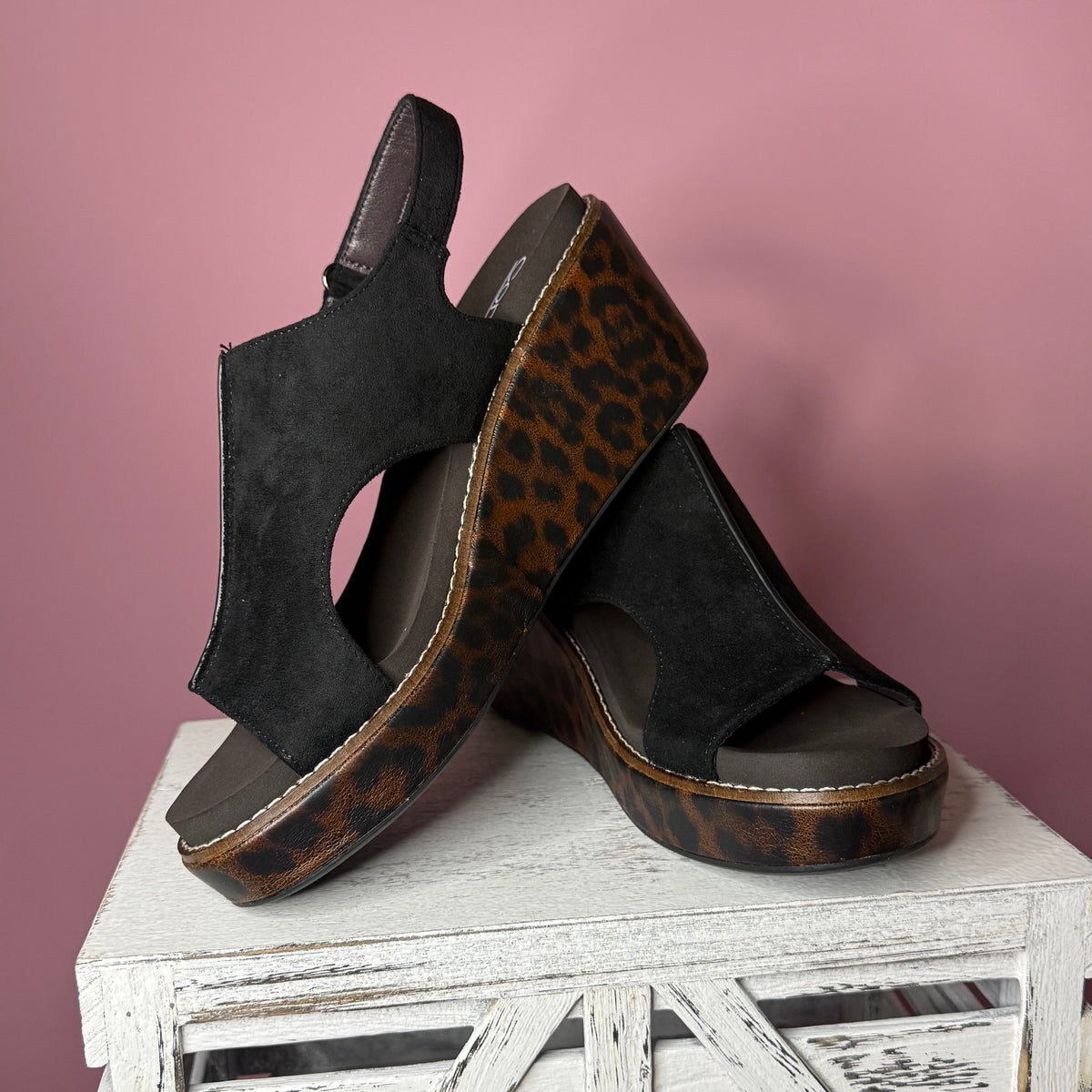 Born to Be Wild Wedge Sandals