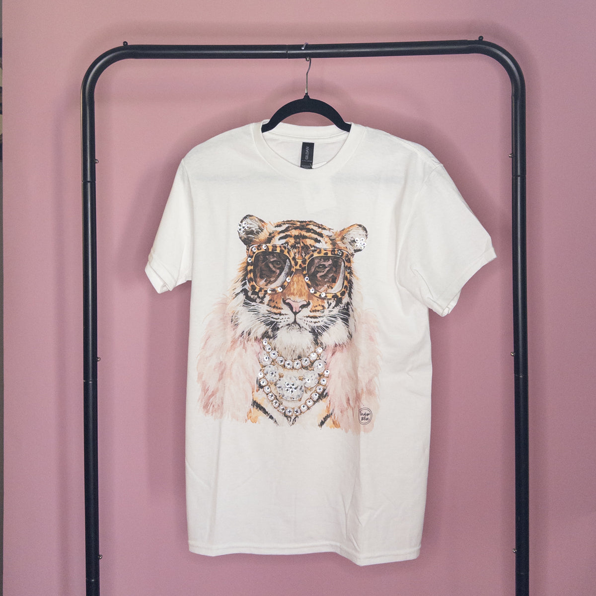 Wild & Blingy Tiger Tee