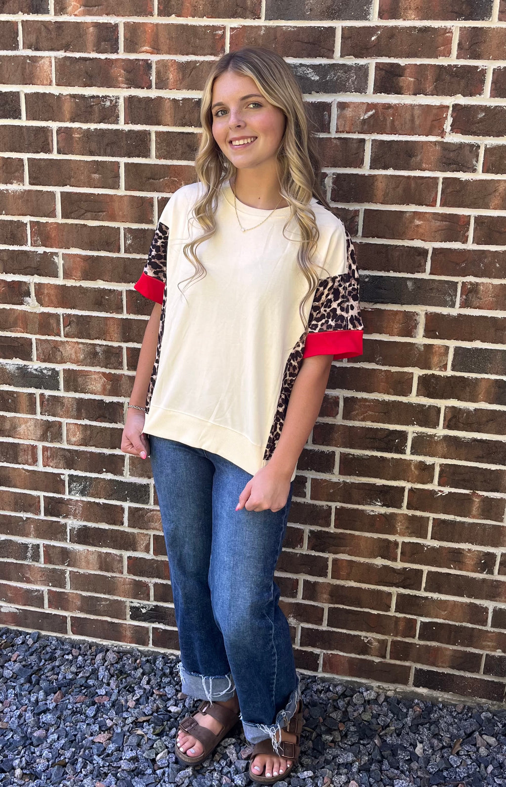 Safari Chic Top