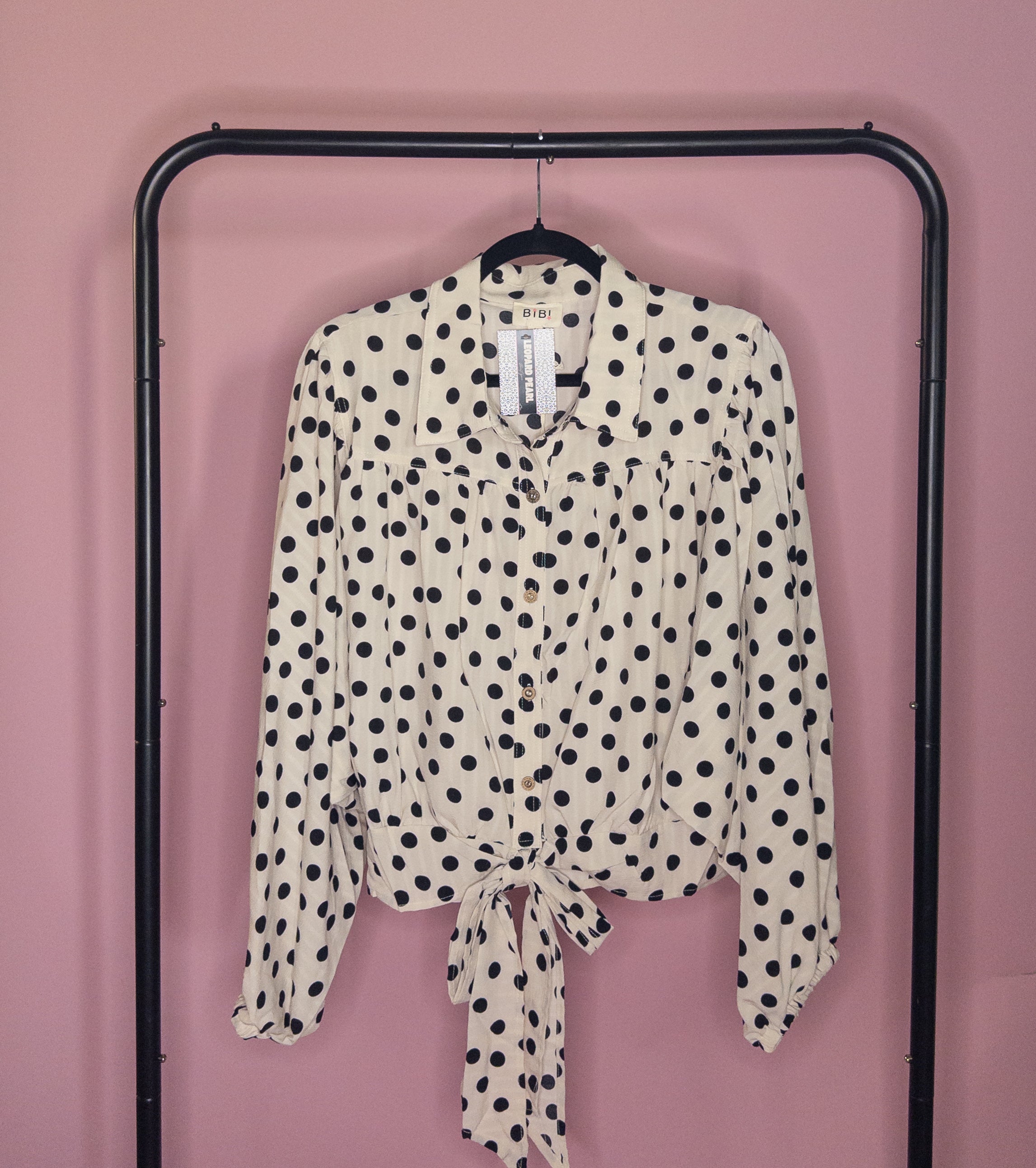 Pretty Little Dots Button Up Blouse