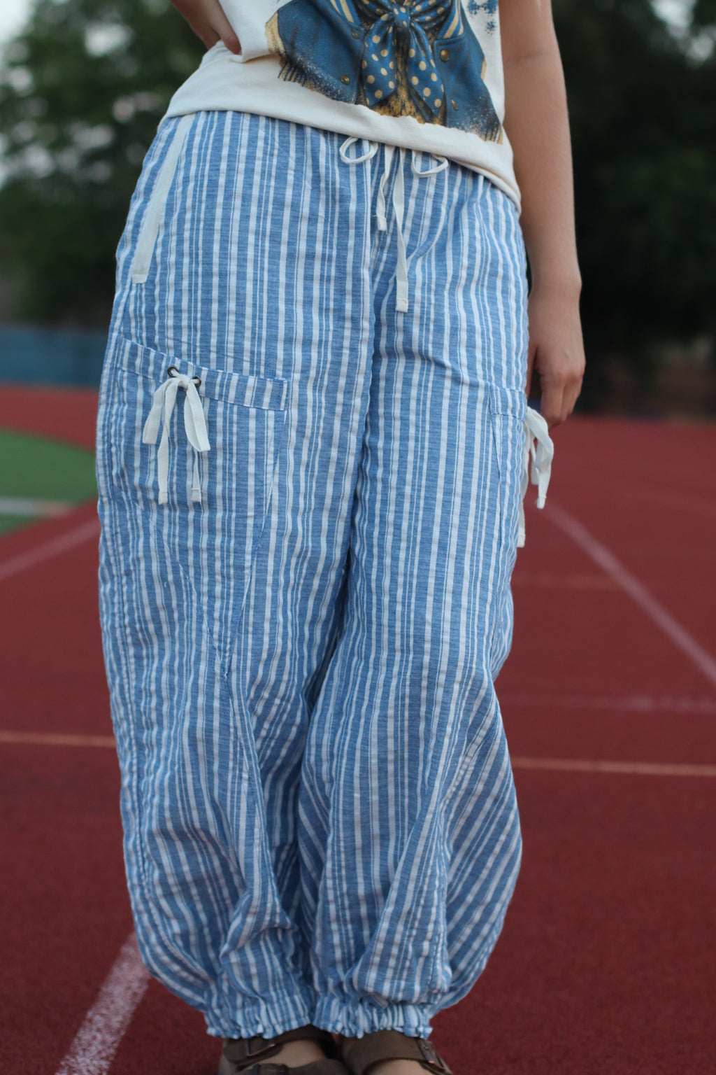 The Harper Striped Pant