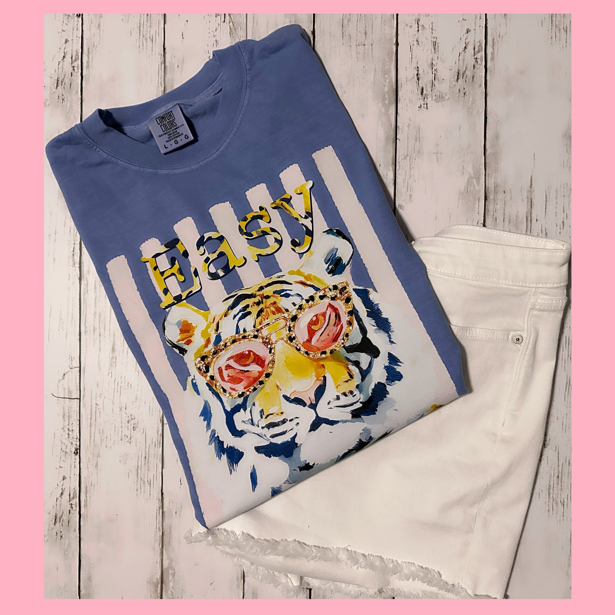 Easy Tiger tee - 3 color options