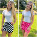 Checkered Shorts - 2 color options