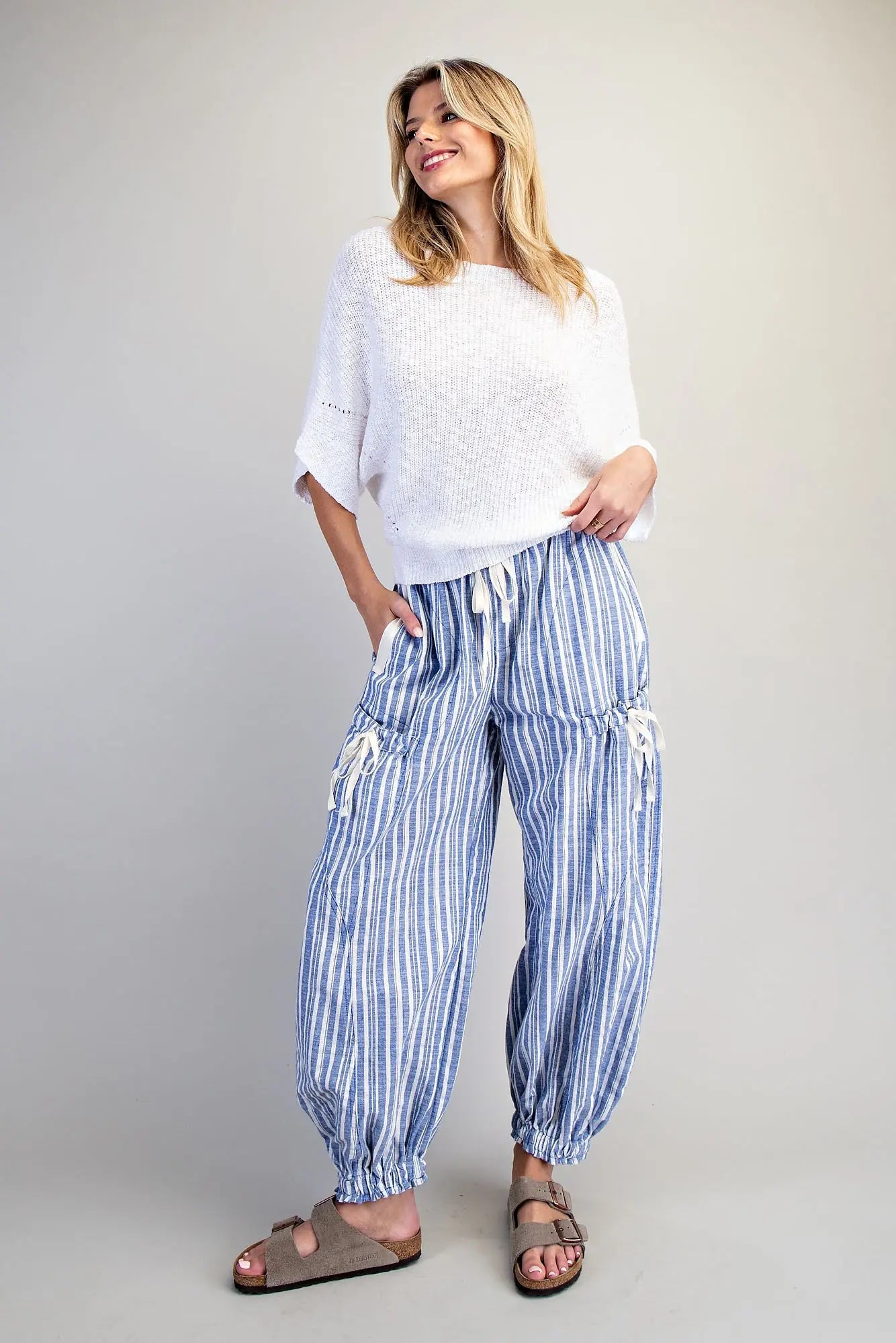 The Harper Striped Pant