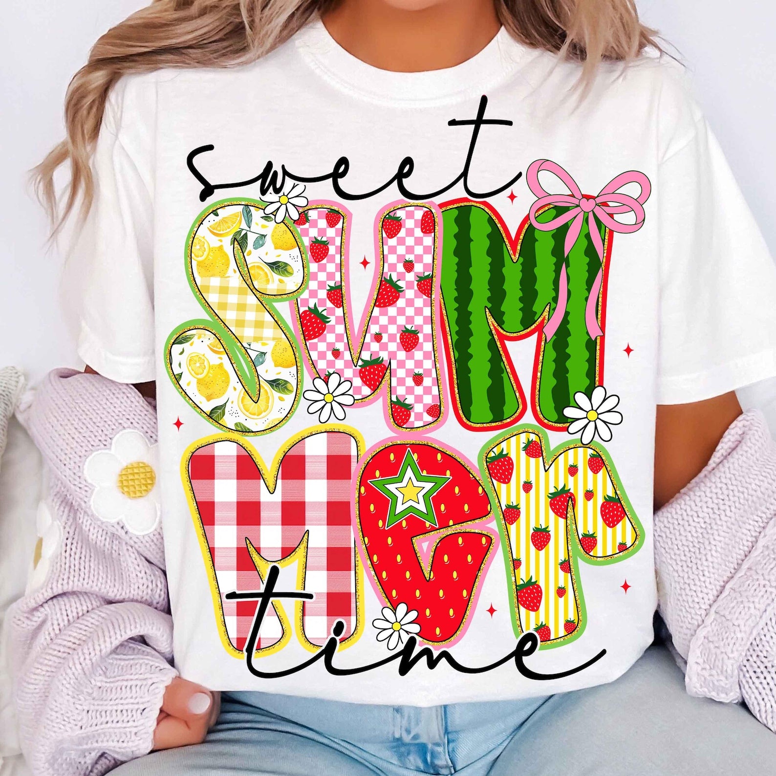 Summertime & Sweet Melon tee