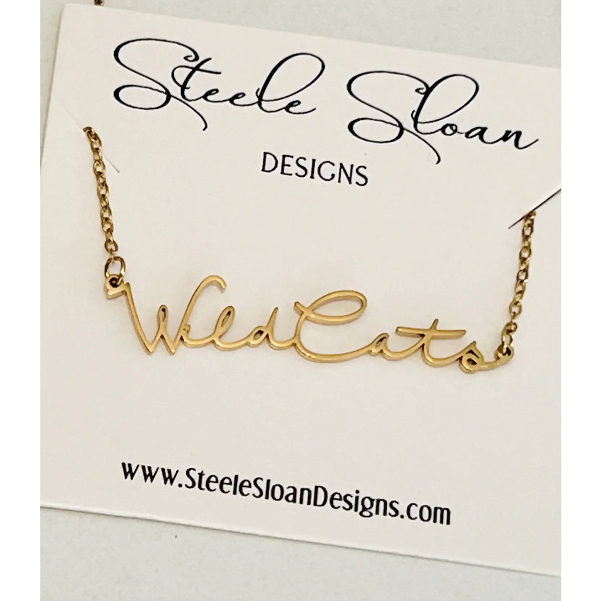 Wildcats Gold Necklace